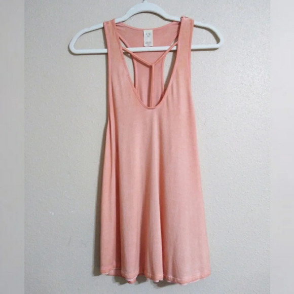 Free People Amelia Tank Top In Peach Size XS - Picture 2 of 4